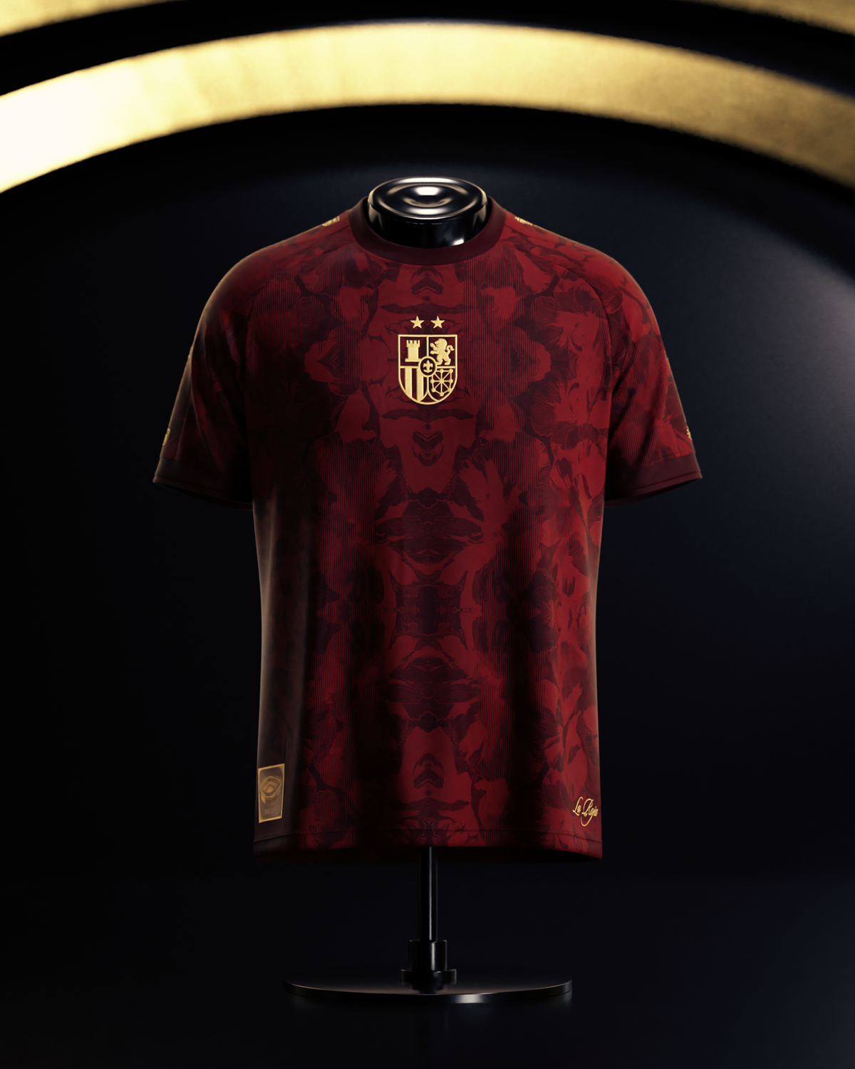 Spain 2026 Champions Jersey - Maroon