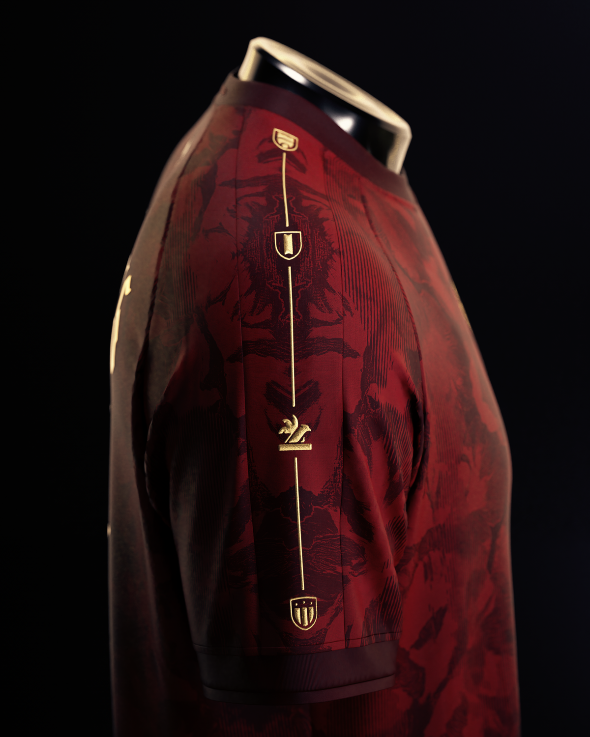Spain 2026 Champions Jersey - Maroon