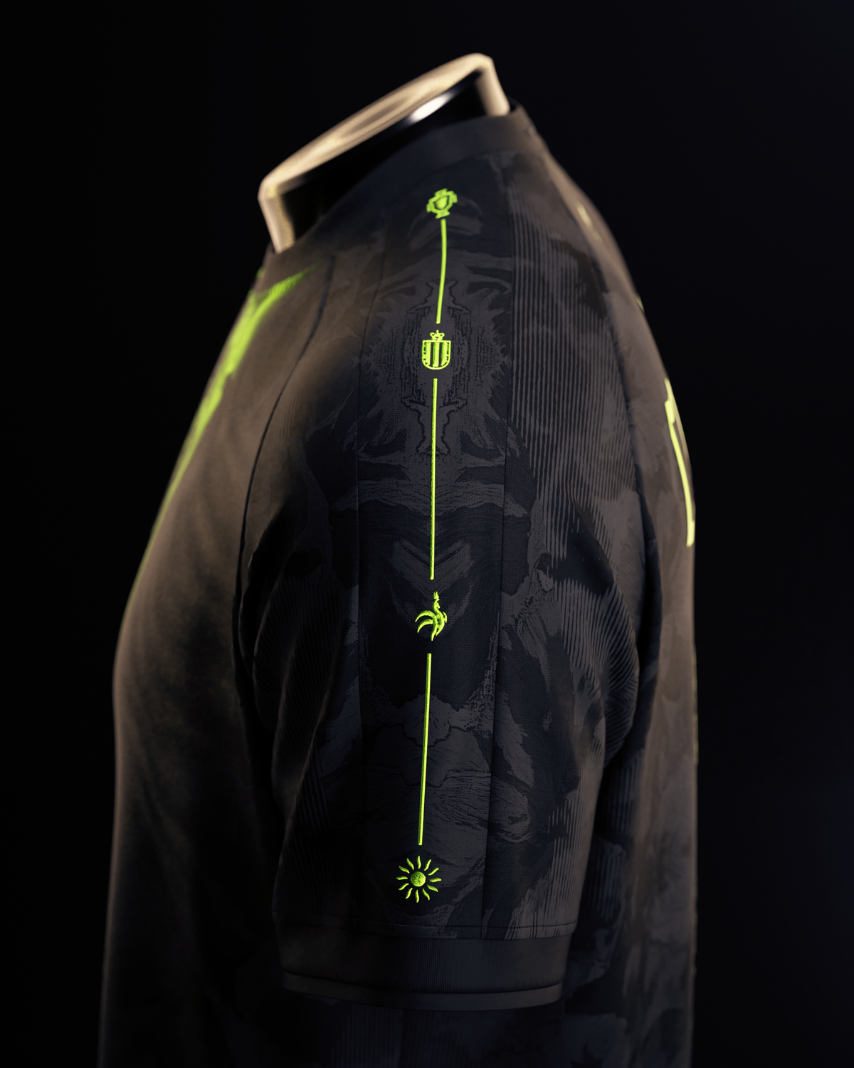 Spain 2026 Champions Jersey - Lime