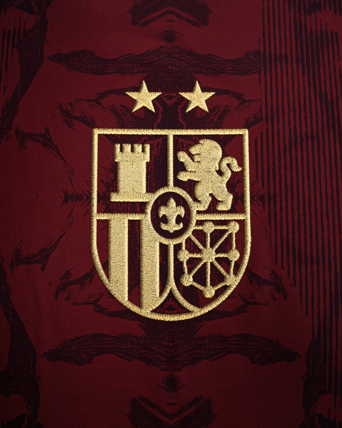 Spain 2026 Champions Jersey - Maroon