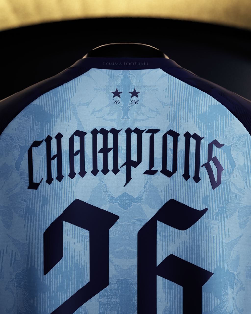 Spain 2026 Champions Jersey - Blue